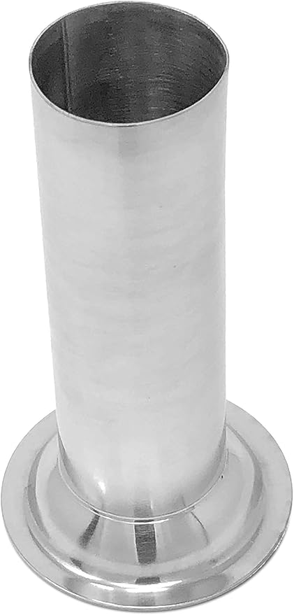 #22 Stainless Steel 2 Inch Meat Bag Filling Tube for Meat Grinder